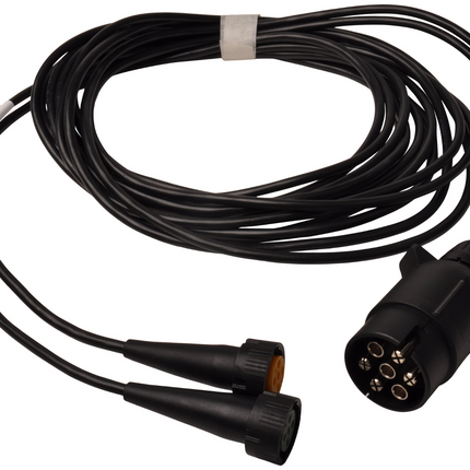 Aspock Aspock hoofdkabel - 4 meter lang - 7-polig - voorzien van 2x 5-polige connector