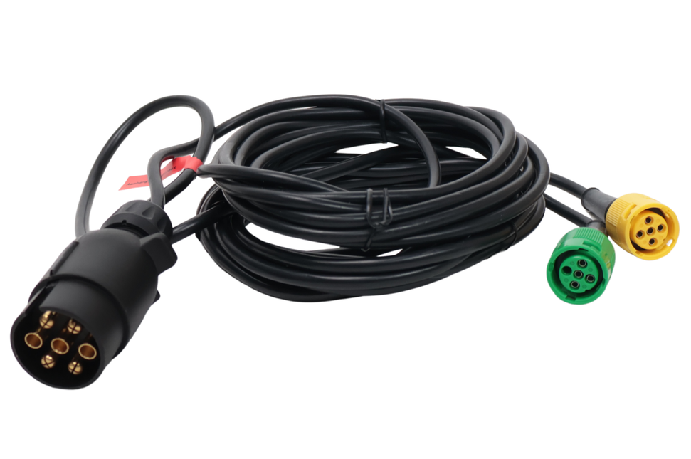 Aspock Aspock hoofdkabel - 4 meter lang - 7-polig - voorzien van 2x 5-polige connector