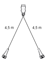 Aspock Aspöck hoofdkabel - 4,5 meter - 13 polig - 2x 5 polige connector