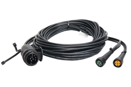 Aspock Aspöck hoofdkabel - 4,5 meter - 13 polig - 2x 5 polige connector - inclusief aftakkingen 2,5 meter