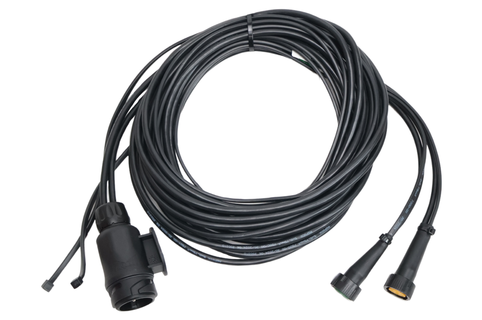 Aspock Aspöck hoofdkabel - 4,5 meter - 13 polig - 2x 5 polige connector - inclusief aftakkingen 2,5 meter