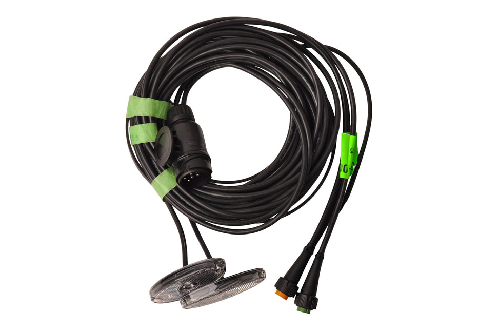Aspock Aspöck hoofdkabel - 5,5 meter - 13 polig - 2x 5 polige connector - inclusief markeringsverlichting