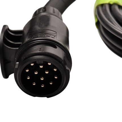 Aspock Aspöck hoofdkabel - 6 meter - 13 polig - 2x 5 polige connector - inclusief aftakkingen 4 meter 2P & oplaadkabel