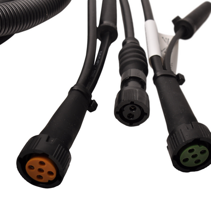 Aspock Aspöck hoofdkabel - 6 meter - 13 polig - 2x 5 polige connector - inclusief aftakkingen 4 meter 2P & oplaadkabel