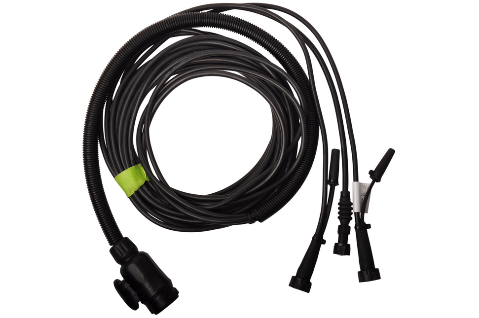 Aspock Aspock hoofdkabel - 6 meter - 13-polig - voorzien van 5-polige connectoren - inclusief aftakkingen 4 meter 2P & oplaadkabel