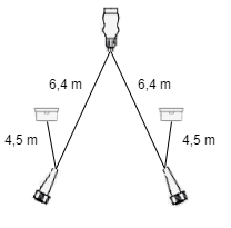 Aspock Aspöck hoofdkabel - 6,4 meter - 13 polig - 2x 5 polige connector - inclusief markeringsverlichting