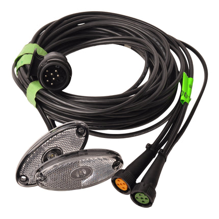 Aspock Aspöck hoofdkabel - 6,4 meter - 13 polig - 2x 5 polige connector - inclusief markeringsverlichting
