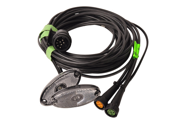 Aspock Aspöck hoofdkabel - 6,4 meter - 13 polig - 2x 5 polige connector - inclusief markeringsverlichting