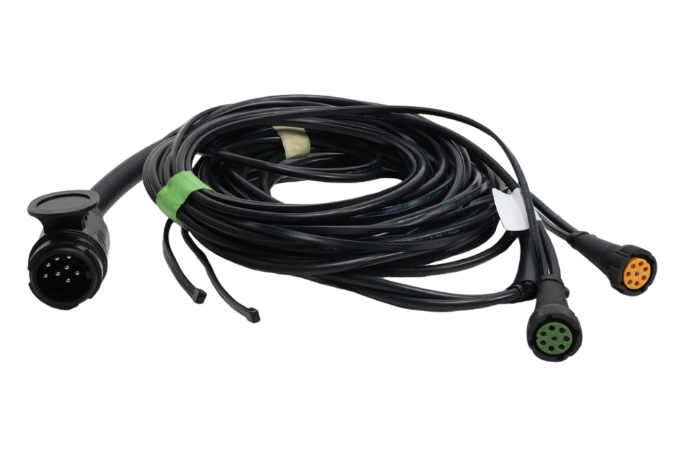 Aspock Aspöck hoofdkabel - 6,7 meter - 13 polig - 2x 8 polige connector - inclusief aftakkingen