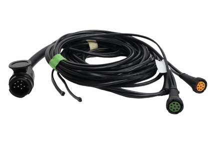 Aspock Aspöck hoofdkabel - 6,7 meter - 13 polig - 2x 8 polige connector - inclusief aftakkingen