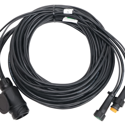 Aspock Aspöck hoofdkabel - 7 meter - 13 polig - 2x 5 polige connector - inclusief 4,7 meter aftakkingen