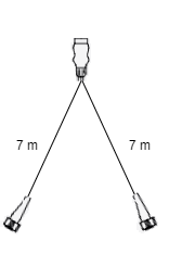 Aspock Aspock hoofdkabel - 7 meter lang - 7-polig - voorzien van 2x 5-polige connector