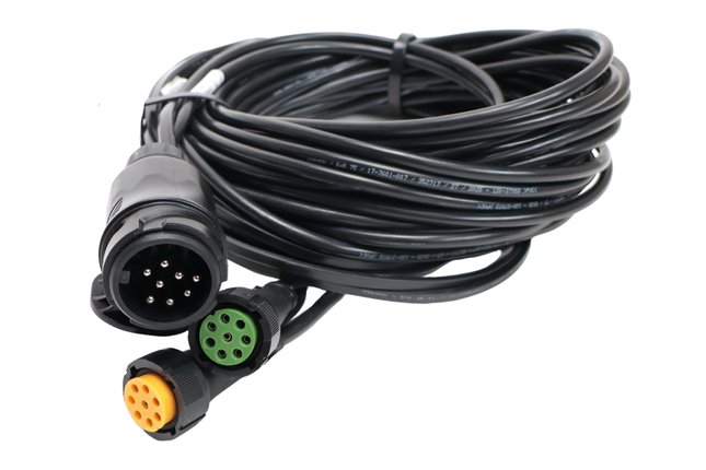 Aspock Aspock hoofdkabel - 8 meter lang - 13-polig - voorzien van 2x 8-polige connector - inclusief aftakkingen voor markeringsverlichting