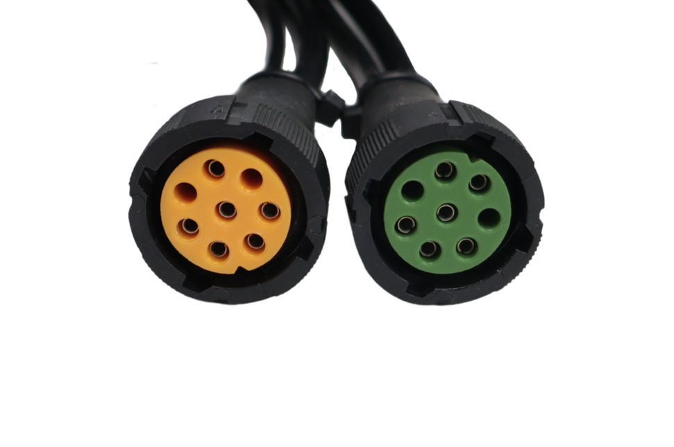 Aspock Aspöck hoofdkabel - 8,4 meter - 13 polig - 2x 8 polige connector - Plug&Play - inclusief markeringsverlichting