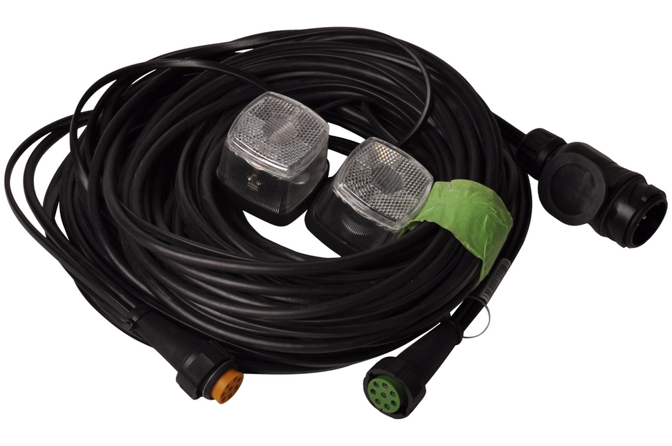 Aspock Aspöck hoofdkabel - 8,4 meter - 13 polig - 2x 8 polige connector - Plug&Play - inclusief markeringsverlichting