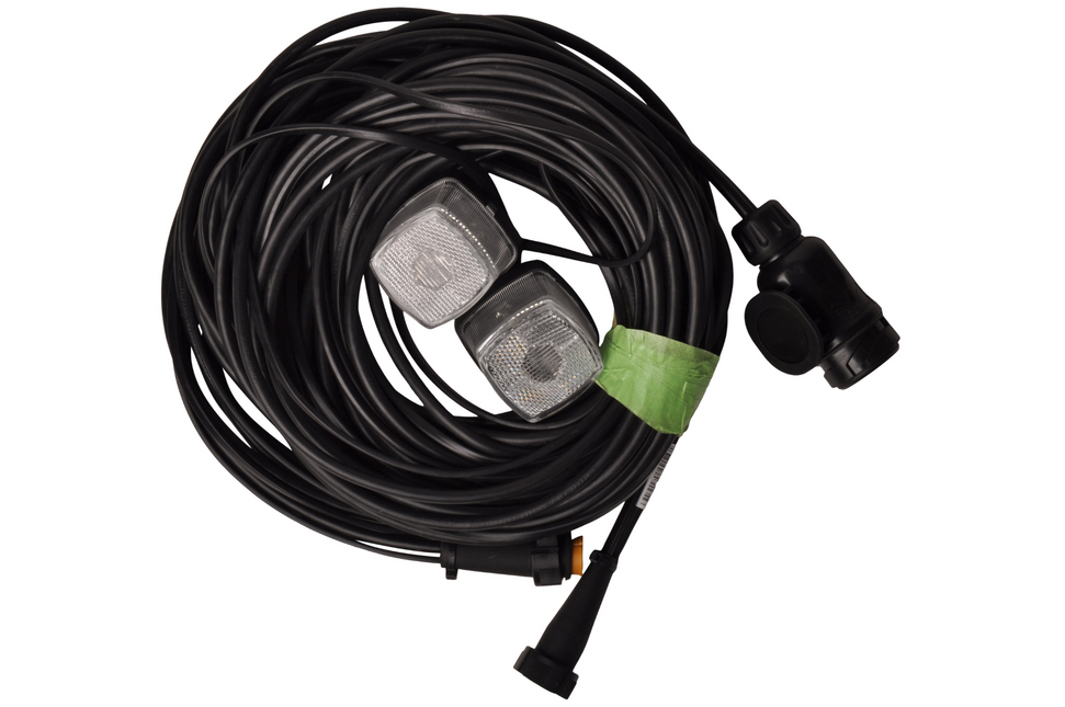 Aspock Aspock hoofdkabel - 8,4 meter lang - 13-polig - voorzien van 8-polige connectoren - inclusief voorgemonteerde markeringsverlichting - Plug&Play