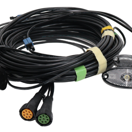 Aspock Aspock hoofdkabel - 8,4 meter lang - 13-polig - voorzien van 8-polige connectoren - inclusief voorgemonteerde markeringsverlichting - Plug&Play