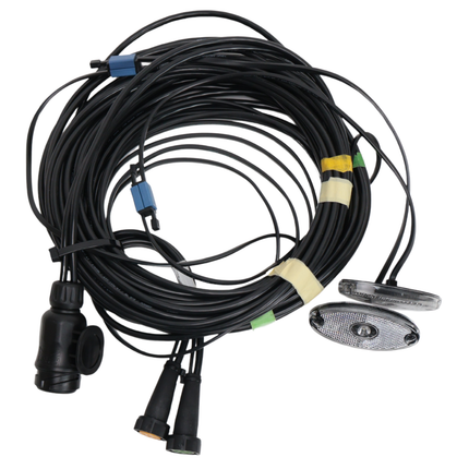 Aspock Aspock hoofdkabel - 8,4 meter lang - 13-polig - voorzien van 8-polige connectoren - inclusief voorgemonteerde markeringsverlichting - Plug&Play