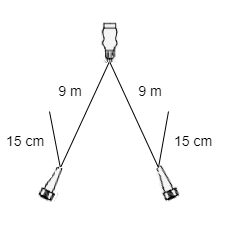 Aspock Aspock hoofdkabel - 9 meter lang - 13-polig - voorzien van 5-polige connectoren - inclusief aftakkingen
