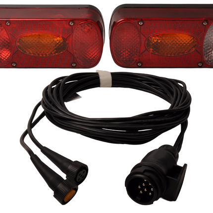 Aspock Aspock Midipoint 2 verlichtingsset - 13 polig  - kies de gewenste hoofdkabel
