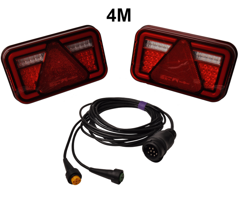 Aspock Aspock Multiled 4  LED verlichtingsset - 13 polig - kies de gewenste hoofdkabel