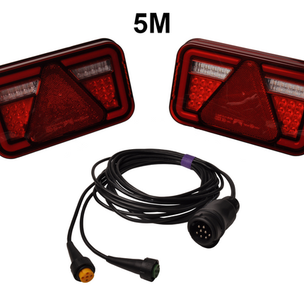 Aspock Aspock Multiled 4  LED verlichtingsset - 13 polig - kies de gewenste hoofdkabel
