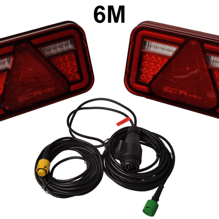 Aspock Aspock Multiled 4  LED verlichtingsset - 13 polig - kies de gewenste hoofdkabel