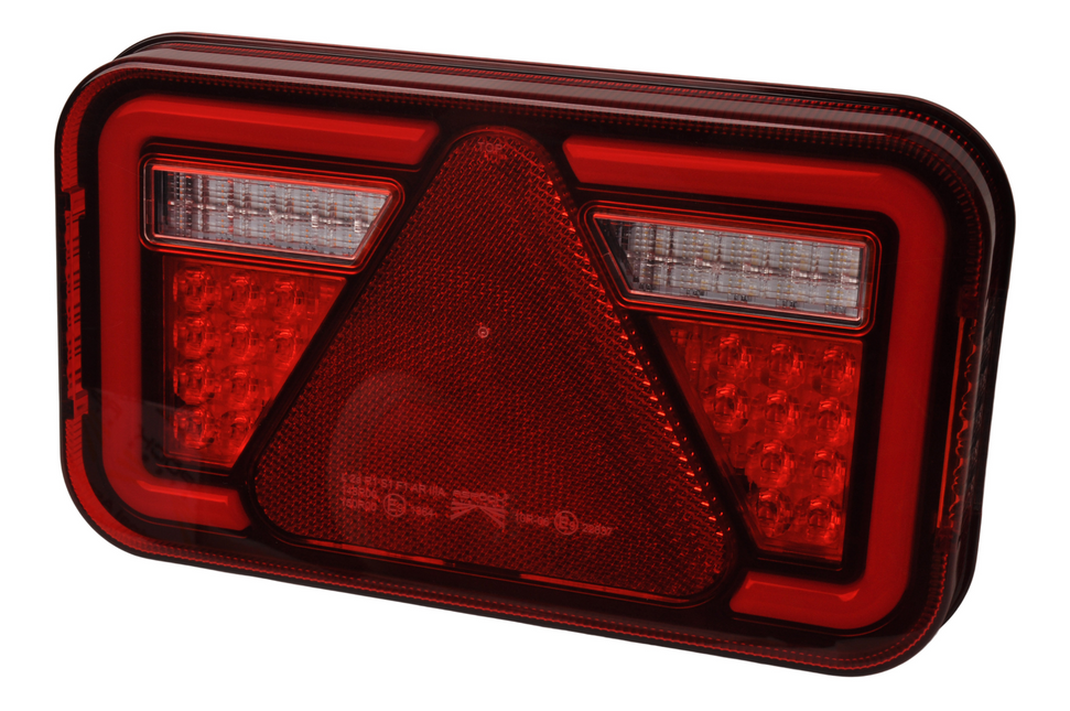 Aspock Aspock MultiLED 4 links 241x141x71  mm - volledig LED - 8 polige connector