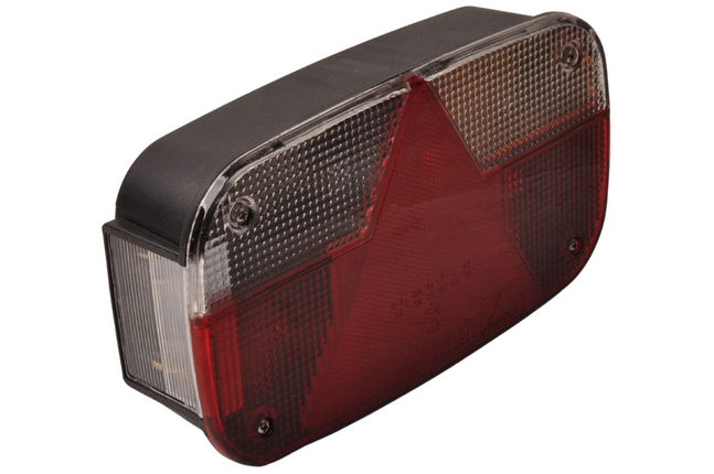 Aspock Aspock Multipoint 3 achterlicht rechts - 8 polig - 244x138x60 mm - voorzien van Aspöck connector aansluiting