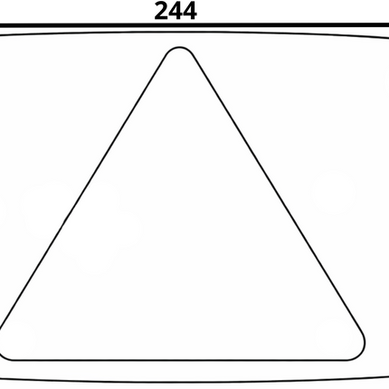 Aspock Aspock Multipoint 3 los glas - universeel - links/rechts toepasbaar