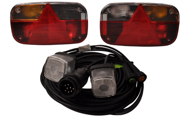 Aspock Aspock Multipoint 3 verlichtingsset - 13 polig - inclusief markeringsverlichting - kies de gewenste hoofdkabel