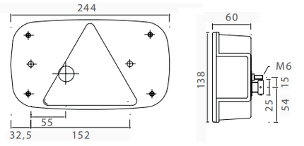 Aspock Aspock Multipoint 3 verlichtingsset - 13 polig - inclusief markeringsverlichting - kies de gewenste hoofdkabel