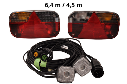 Aspock Aspock Multipoint 3 verlichtingsset - 13 polig - inclusief markeringsverlichting - kies de gewenste hoofdkabel