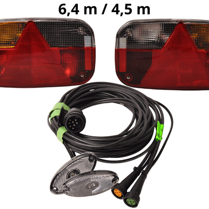 Aspock Aspock Multipoint 3 verlichtingsset - 13 polig - inclusief markeringsverlichting - kies de gewenste hoofdkabel
