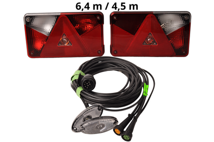 Aspock Aspock Multipoint 5 verlichtingsset - 13 polig - inclusief markeringsverlichting - kies de gewenste hoofdkabel