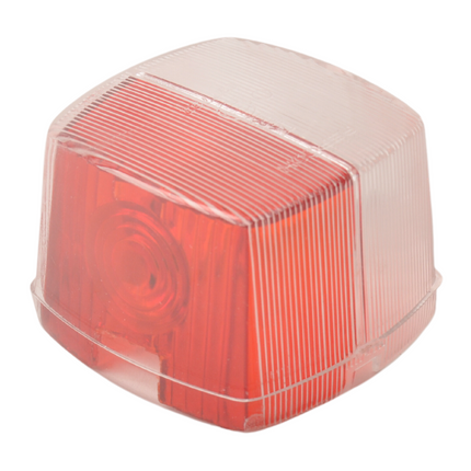 Aspock Aspock Squarepoint - rood/wit - los glaasje/los glas