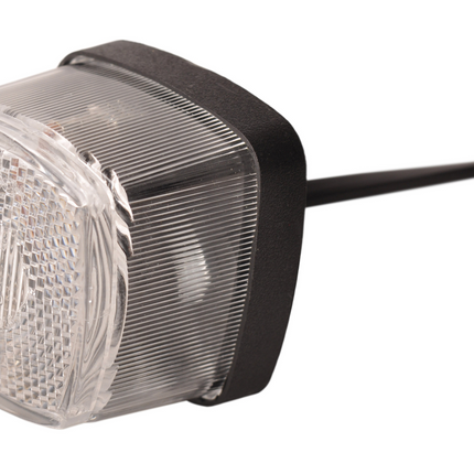 Aspock Aspock Squarepoint wit met 50 cm DC-kabel