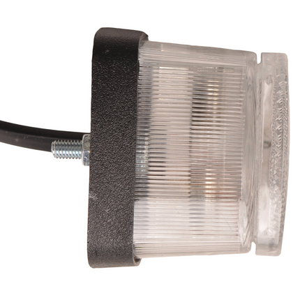 Aspock Aspock Squarepoint wit met 50 cm DC-kabel