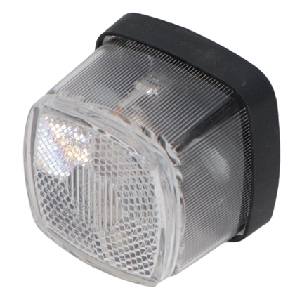 Aspock Aspock Squarepoint wit met 50 cm DC-kabel