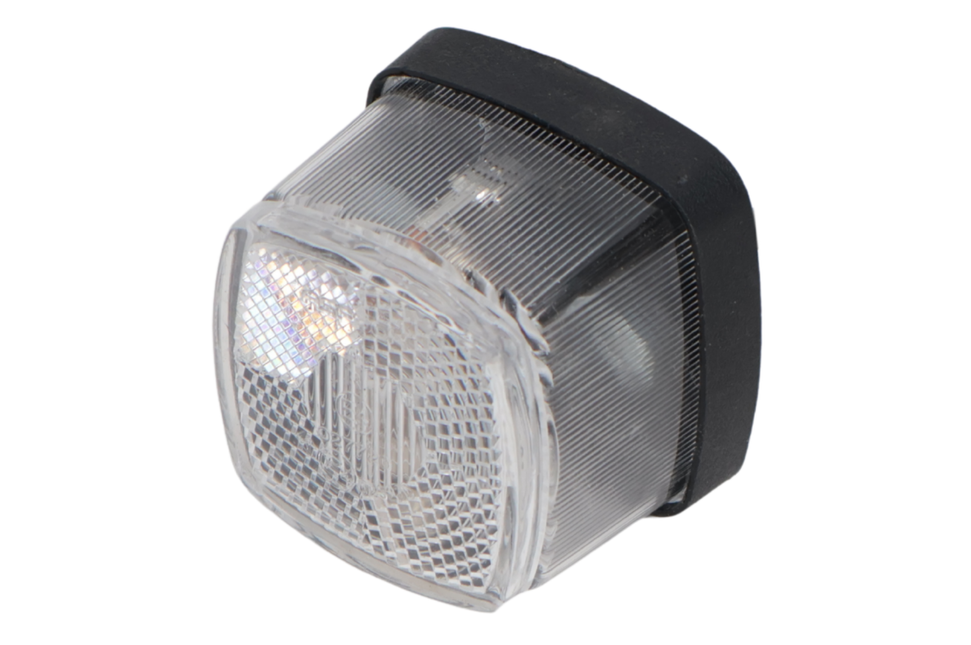 Aspock Aspock Squarepoint wit met 50 cm DC-kabel