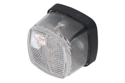 Aspock Aspock Squarepoint wit met 50 cm DC-kabel