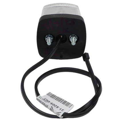 Aspock Aspock Squarepoint wit met 50 cm DC-kabel