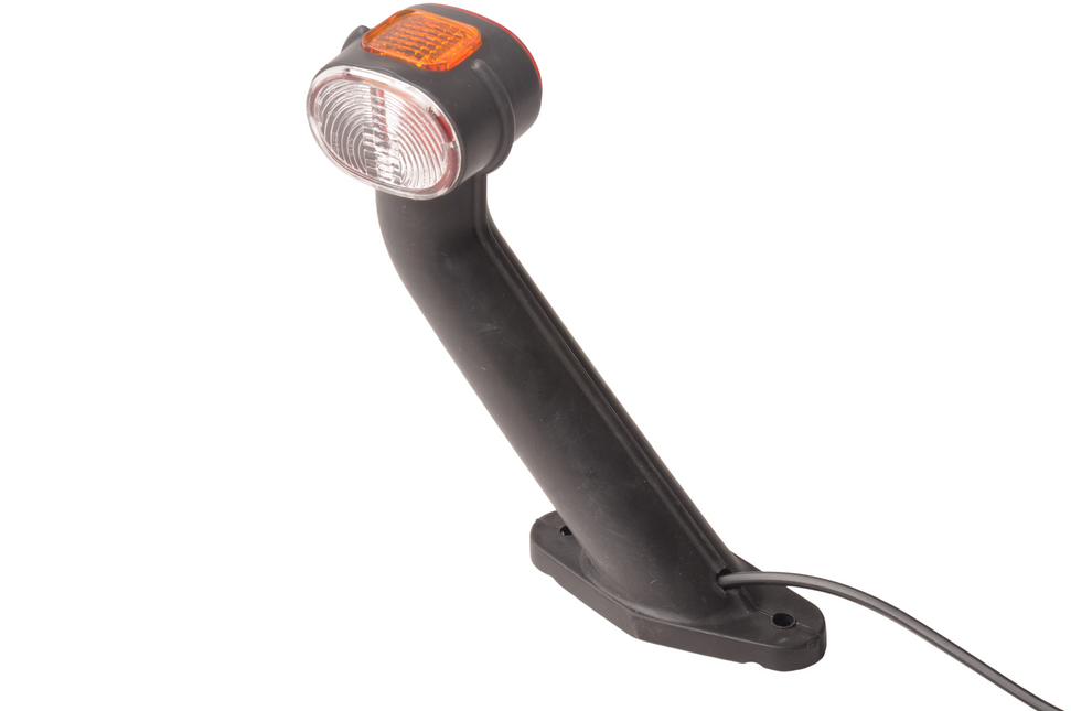 Aspock Aspock Superpoint 2 - links - wit/oranje/rood - 1 meter platte kabel