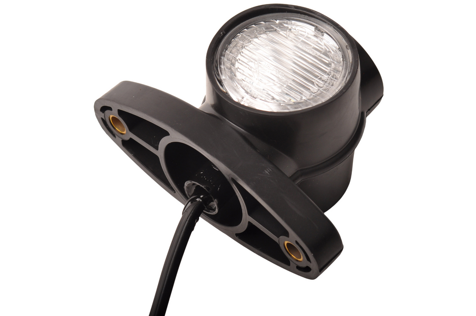 Aspock Aspock Superpoint 3 LED - links/rechts - wit/oranje/rood - 1 meter platte kabel