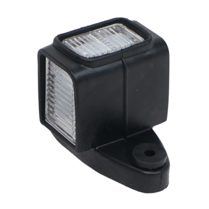 Aspock Aspock Superpoint 4 LED - links - rood/wit/oranje - 12V-24V - 100 cm platte kabel