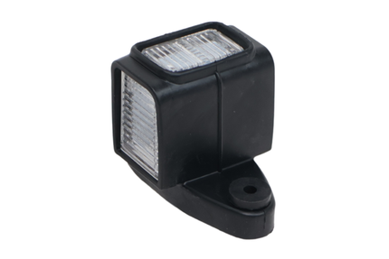 Aspock Aspock Superpoint 4 LED - links - rood/wit/oranje - 12V-24V - 100 cm platte kabel