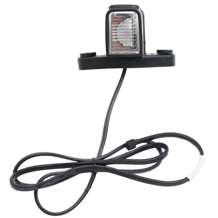 Aspock Aspock Superpoint 4 LED - links - rood/wit/oranje - 12V-24V - 100 cm platte kabel