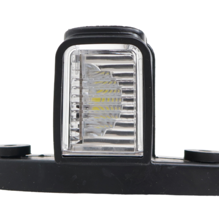 Aspock Aspock Superpoint 4 LED - links - rood/wit/oranje - 12V-24V - 100 cm platte kabel