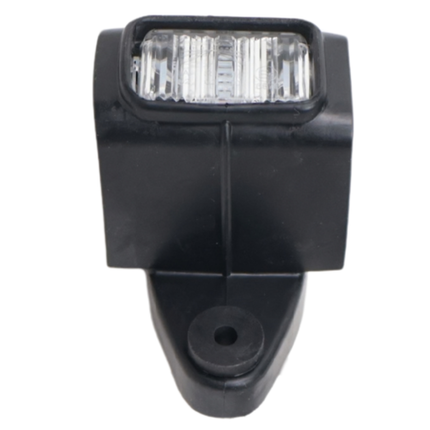Aspock Aspock Superpoint 4 LED - links - rood/wit/oranje - 12V-24V - 100 cm platte kabel