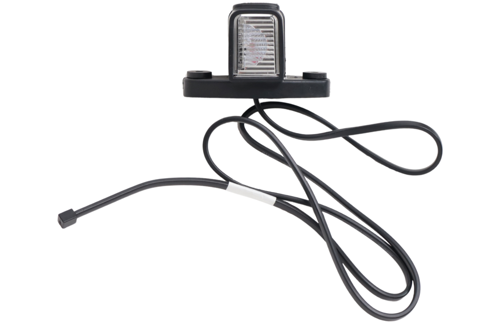 Aspock Aspock Superpoint 4 LED - rechts - rood/wit/oranje - 12V-24V - 100 cm platte kabel